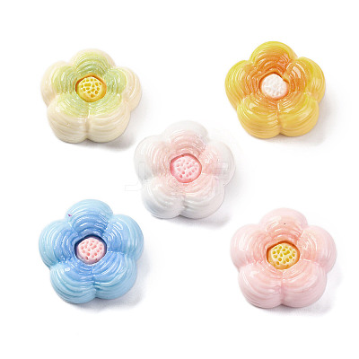 Opaque Resin Cabochons RESI-R455-01D-1