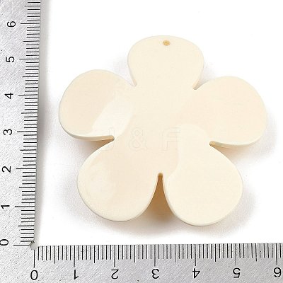 Opaque Printed Acrylic Big Pendants LS-MACR-I035-01C-1