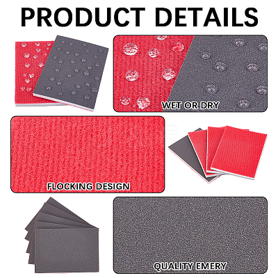 20Pcs 400 Grit Sanding Sponge Grit Sanding Blocks TOOL-SP0001-05A-1