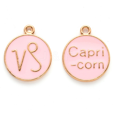 Alloy Enamel Pendants ENAM-S124-01A-09E-1