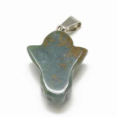 Natural & Synthetic Mixed Stone Pendants G-S294-72-1