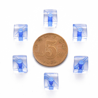 Transparent Acrylic Beads TACR-S154-12A-86-1