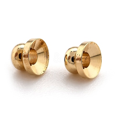 Brass Beads Caps KK-H759-35A-G-1