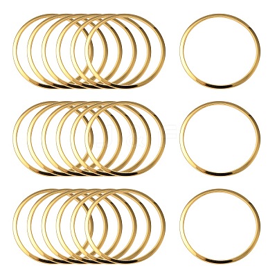 201 Stainless Steel Linking Rings X-STAS-F192-001G-01-1