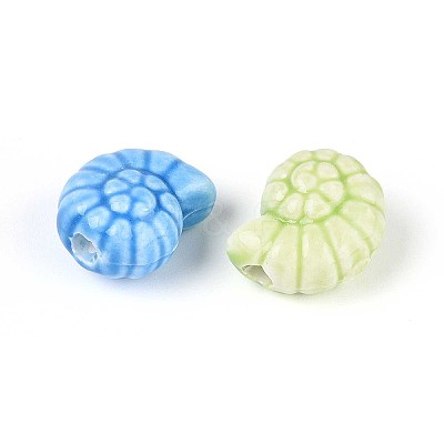 Handmade Porcelain Ceramic Beads PORC-T133-25M-1