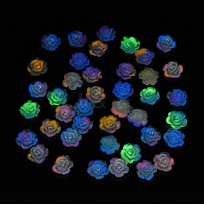 Luminous Resin Decoden Cabochons RESI-K036-09B-1