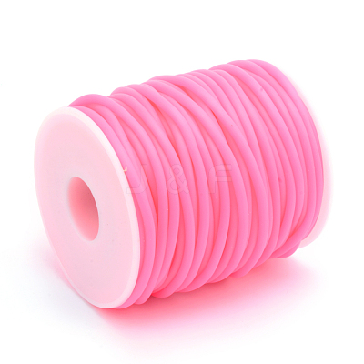 Hollow Pipe PVC Tubular Synthetic Rubber Cord RCOR-R007-2mm-06-1