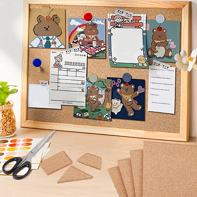 Cork Sheets DIY-WH0430-451B-1