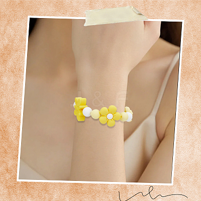 20Pcs 10 Styles Silicone Focal Beads SIL-SP0001-18A-1