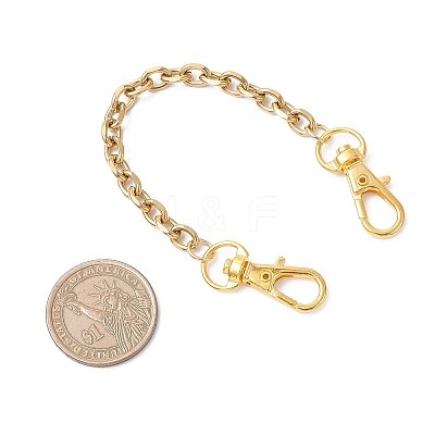 304 Stainless Steel Cable Chain Bag Extender Chains FIND-JF00158-01-1