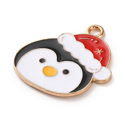 Alloy Enamel Pendants ENAM-B030-02G-13-1