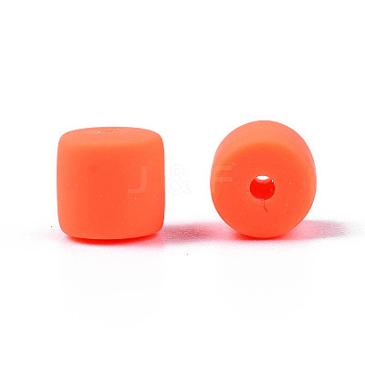 Handmade Polymer Clay Bead Strands X-CLAY-ZX006-01O-1