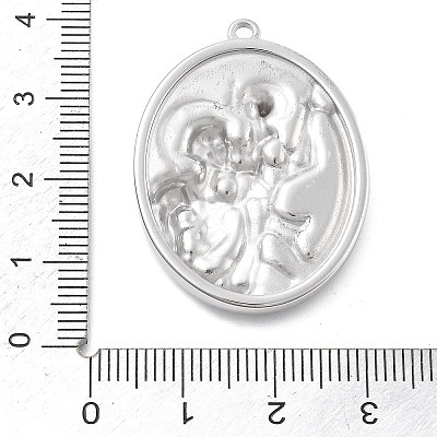 304 Stainless Steel Pendants STAS-Z121-01P-02-1