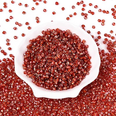 Picasso Baking Paint Glass Seed Beads SEED-N007-37E-1