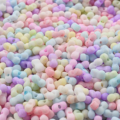 Macaron Color Opaque Frosted Glass Seed Beads SEED-K009-12B-01-1