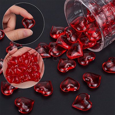 120Pcs Resin Beads RESI-SP0001-17A-1