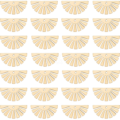50Pcs Brass Pendants KK-SC0005-53-1