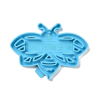 DIY Mother's Day Theme Bees Pendant Silicone Molds LS-SIMO-H010-08-1