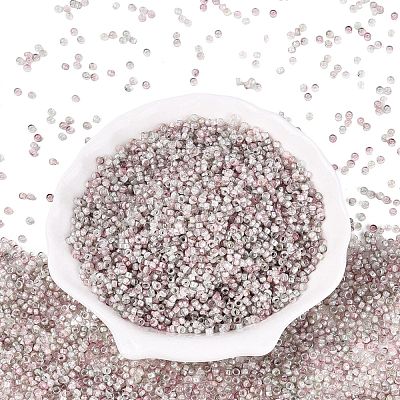 Baking Paint Glass Seed Beads SEED-Q041-03A-12-1