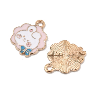 Animal Forest Theme Zinc Alloy Enamel Pendants FIND-Z065-01C-1