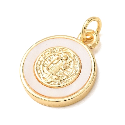Brass Pendants KK-CBA0009-11G-B-1
