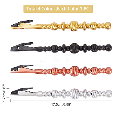 4 Pcs 4 Colors PE Bracelet Helper TOOL-PH0001-27-1