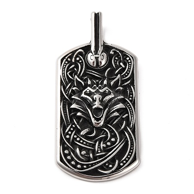 316 Surgical Stainless Steel Big Pendants STAS-Z073-56AS-03-1