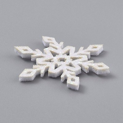 Snowflake Felt Fabric Christmas Theme Decorate DIY-H111-A08-1