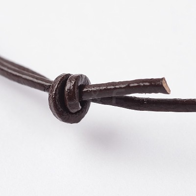 Adjustable Cowhide Leather Cord Bracelets BJEW-JB01944-1