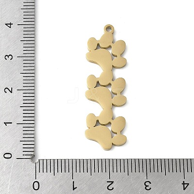 304 Stainless Steel Pendants STAS-E501-01G-03-1