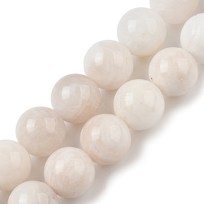 Natural Rainbow Moonstone Beads Strands G-N328-024-10mm-AB-1