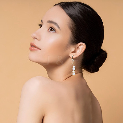 80Pcs 8 Styles Brass Hoop Earrings Findings FIND-DR0001-65C-1