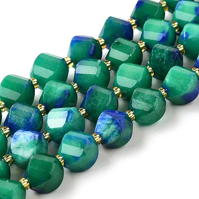 Natural Quartz Dyed Beads Strands G-U023-A02-03-1