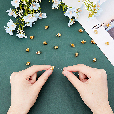Brass Pendants KK-FH0006-20-1