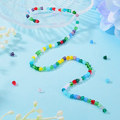 1 Starnd Mixed Styles Glass Beads Strands EGLA-TADJ0001-08-1