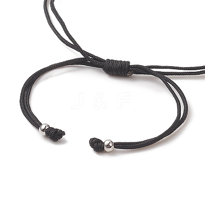 Glass Seed Braided Triangle Braided Bead Bracelet BJEW-MZ00026-02-1