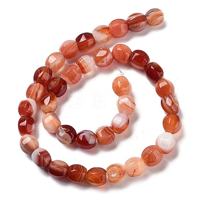 Natural Agate Beads Strands G-G172-02-1