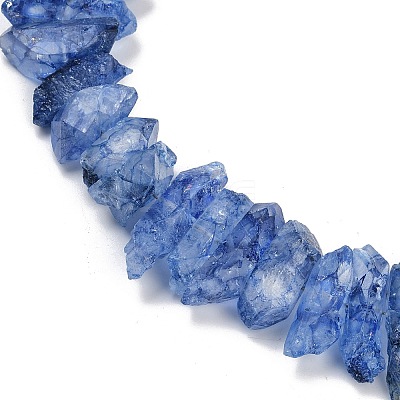 Natural Crackle Quartz Beads Strands G-R012-B06-05-1
