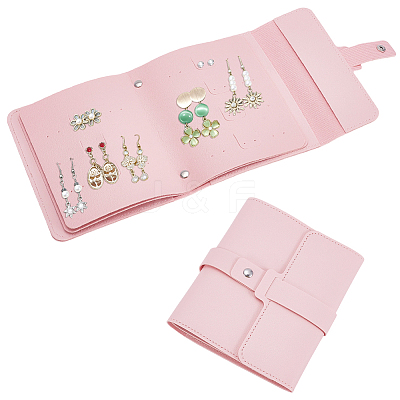 PU Leather Earring Storage Bags AJEW-SP0006-24C-1