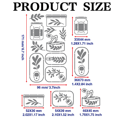 Retro Stainless Steel Metal Cutting Dies Stencils DIY-WH0242-276-1