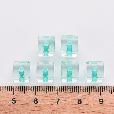 Transparent Acrylic Beads TACR-S154-12A-68-1