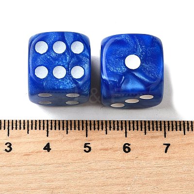 Opaque Acrylic Beads LS-MACR-F083-14B-1