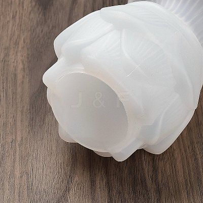 DIY Lotus Candlesticks Silicone Molds LS-DIY-G113-11B-1
