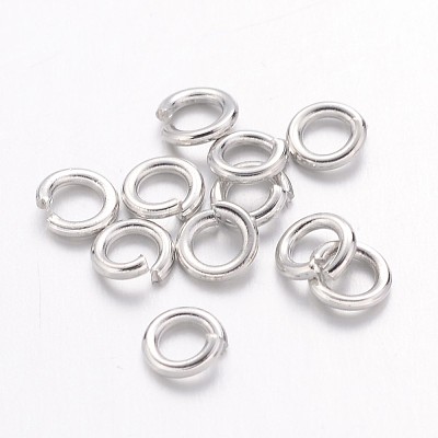 Brass Open Jump Rings X-JRC4mm-NF-1