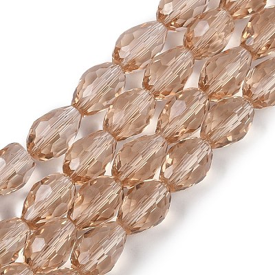 Transparent Glass Beads Strands EGLA-N013-T10mm-D23-1