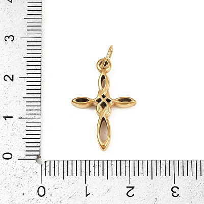 304 Stainless Steel Pendants STAS-K307-09B-G-1