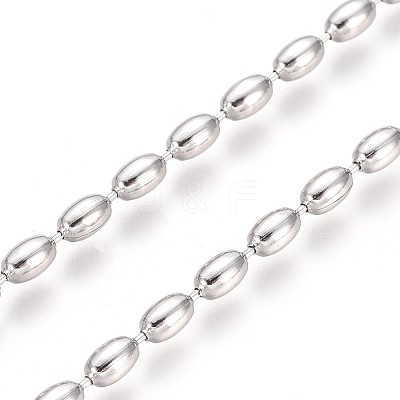 Non-Tarnish 304 Stainless Steel Ball Chains CHS-L024-024E-1