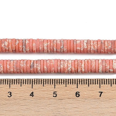 Dyed Synthetic Imperial Jasper Beads Strands G-A272-C06-03-1