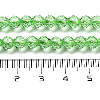 Transparent Glass Beads Strands GLAA-A014-03F-1