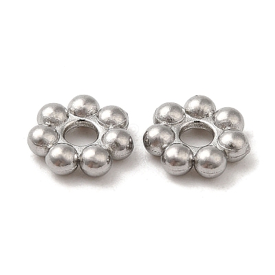 Non-Tarnish 304 Stainless Steel Spacer Beads STAS-H176-04C-P-1